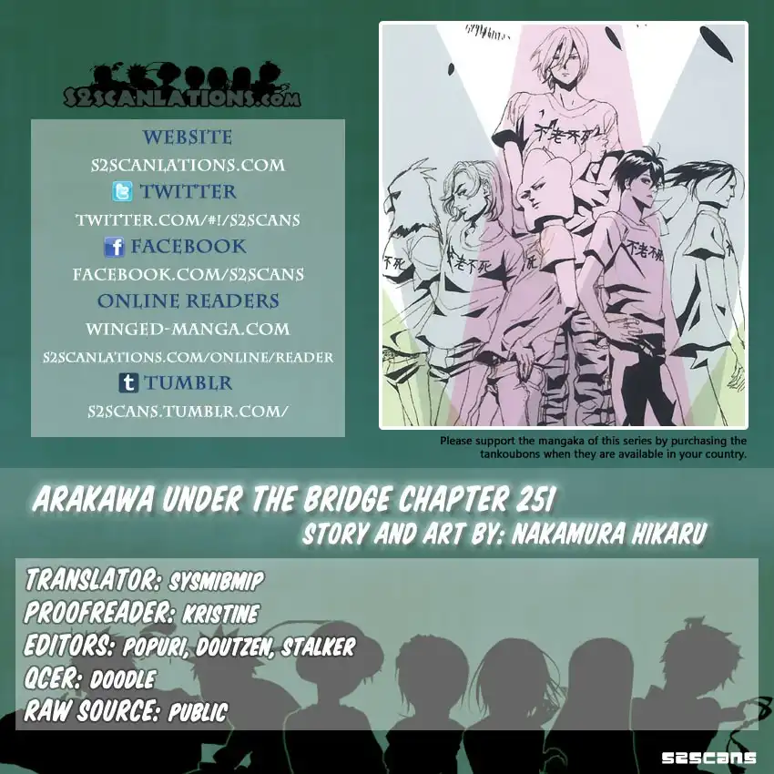 Arakawa Under the Bridge Chapter 251 1